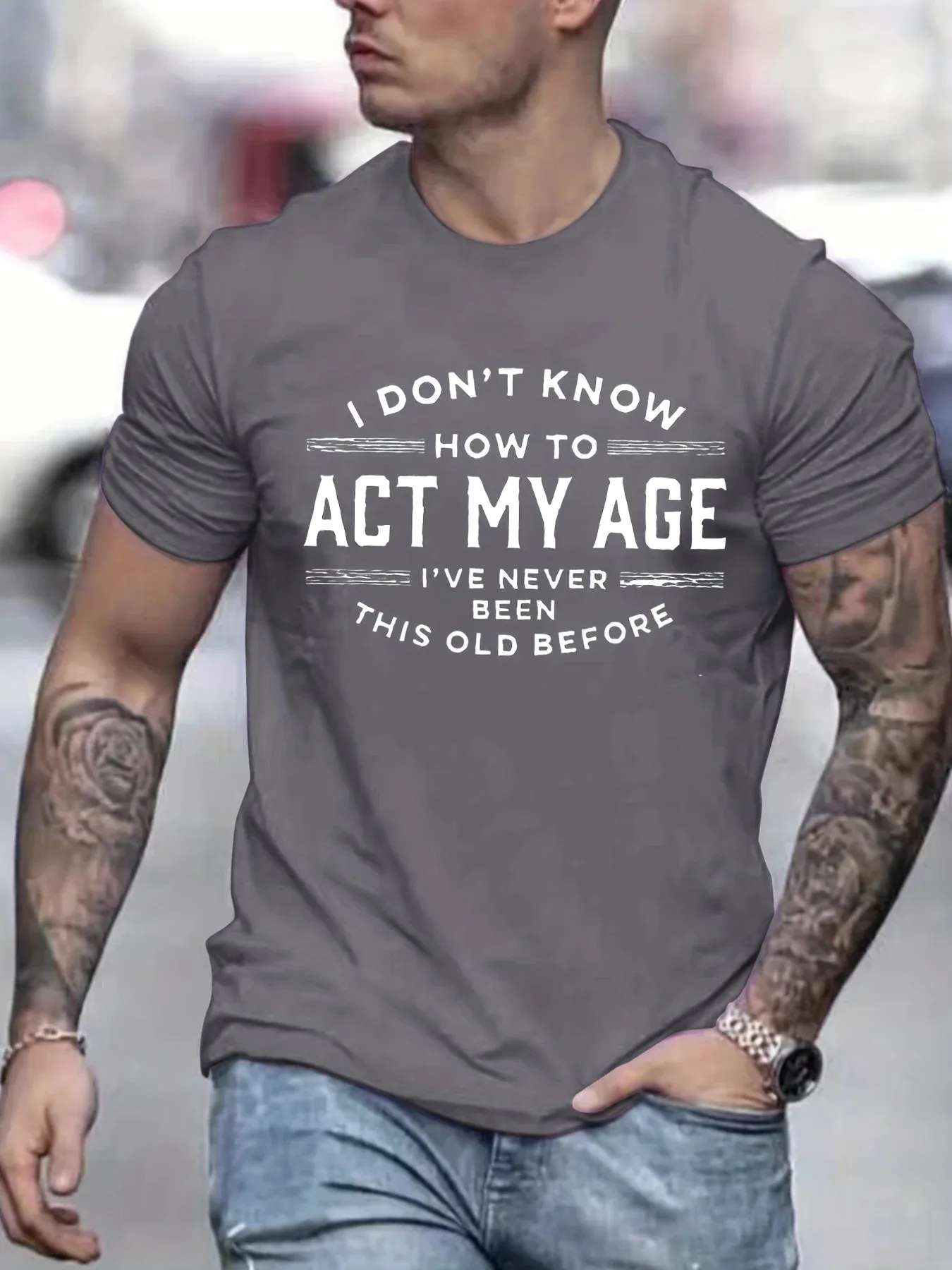 Act My Age Short Sleeve T-shirt