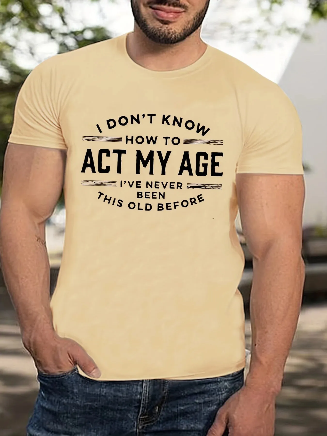 Act My Age Short Sleeve T-shirt