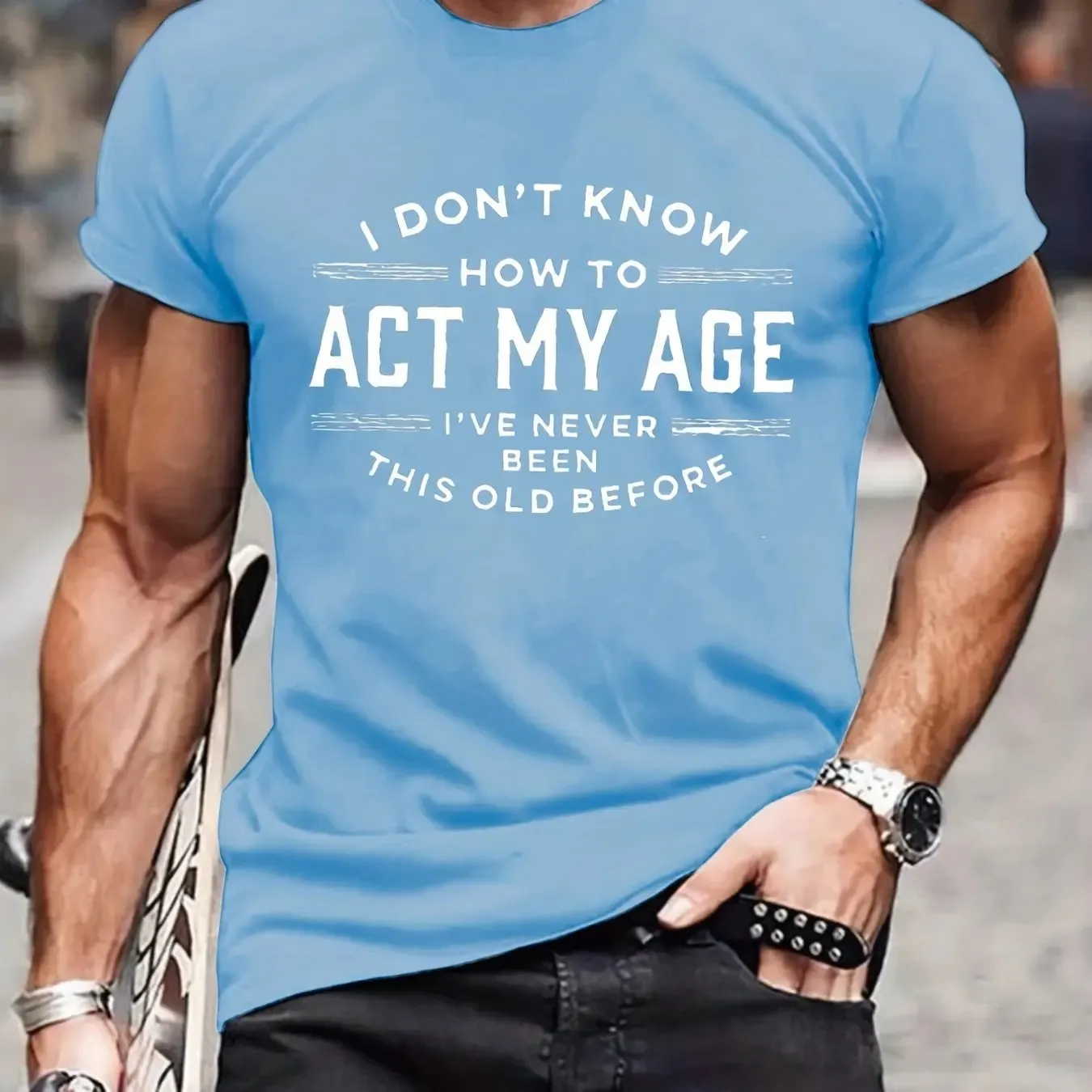Act My Age Short Sleeve T-shirt