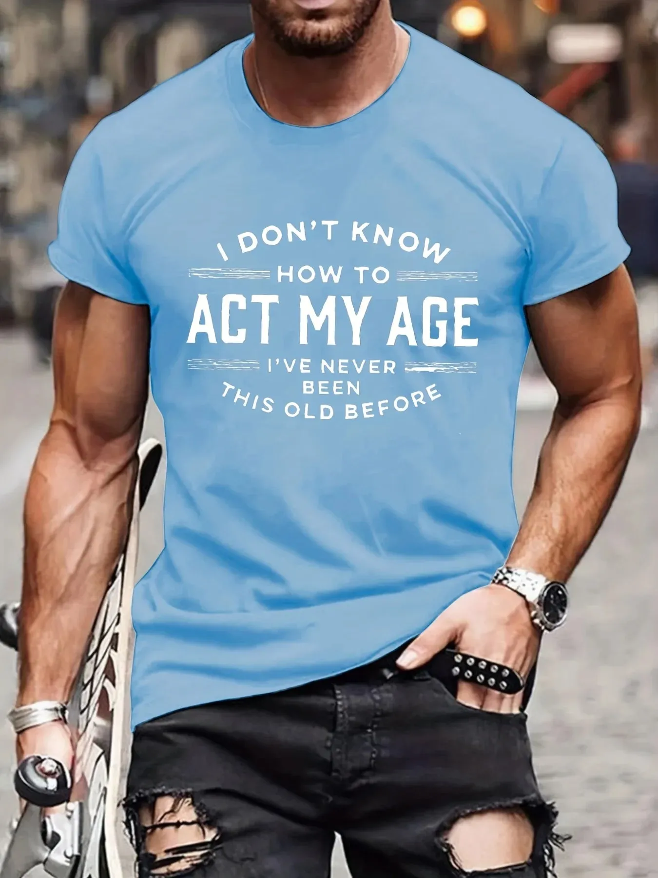Act My Age Short Sleeve T-shirt