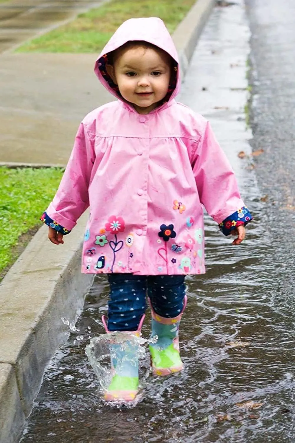 Arshiner Girl Baby Kid Waterproof Hooded Coat Jacket