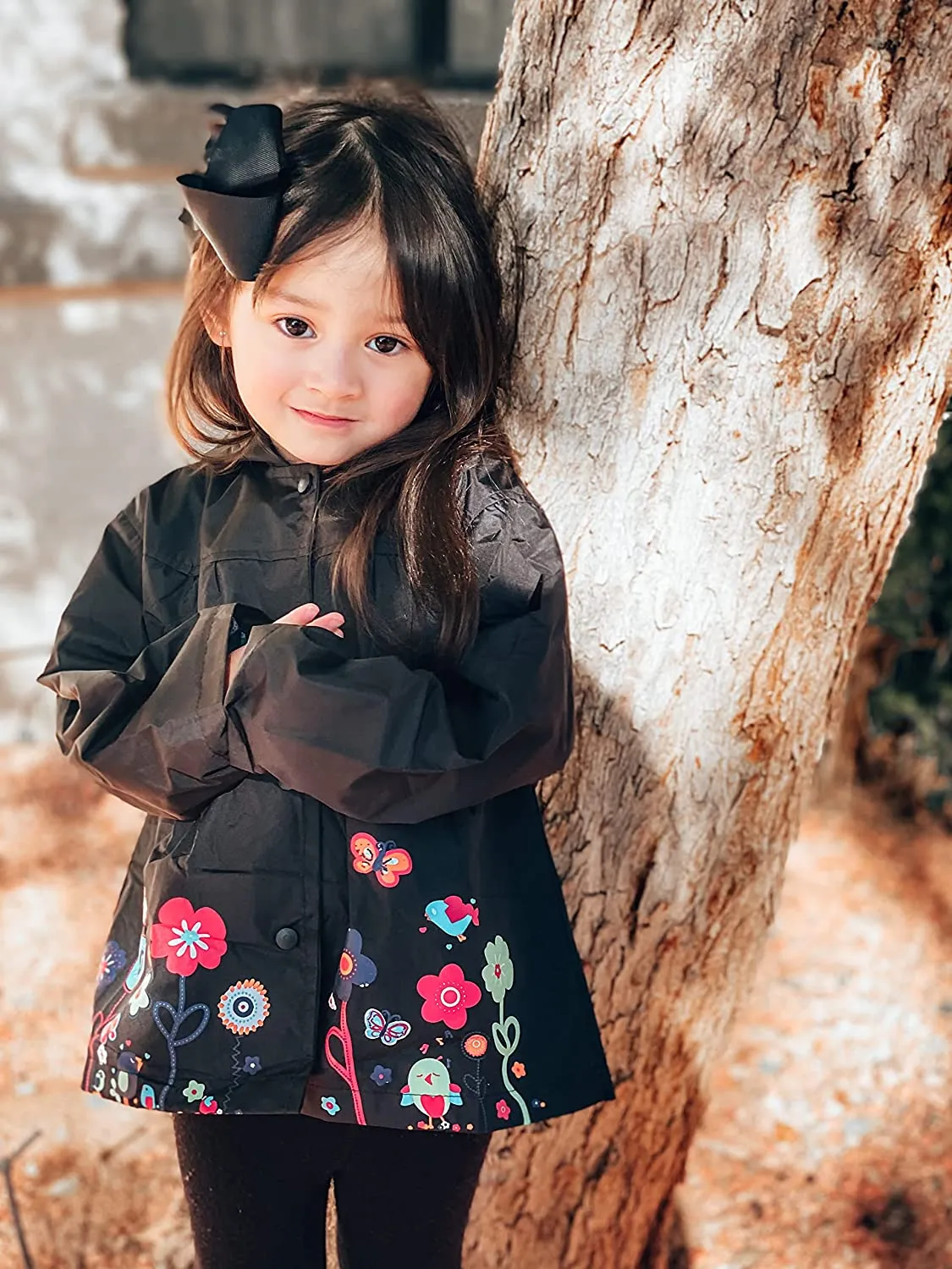 Arshiner Girl Baby Kid Waterproof Hooded Coat Jacket