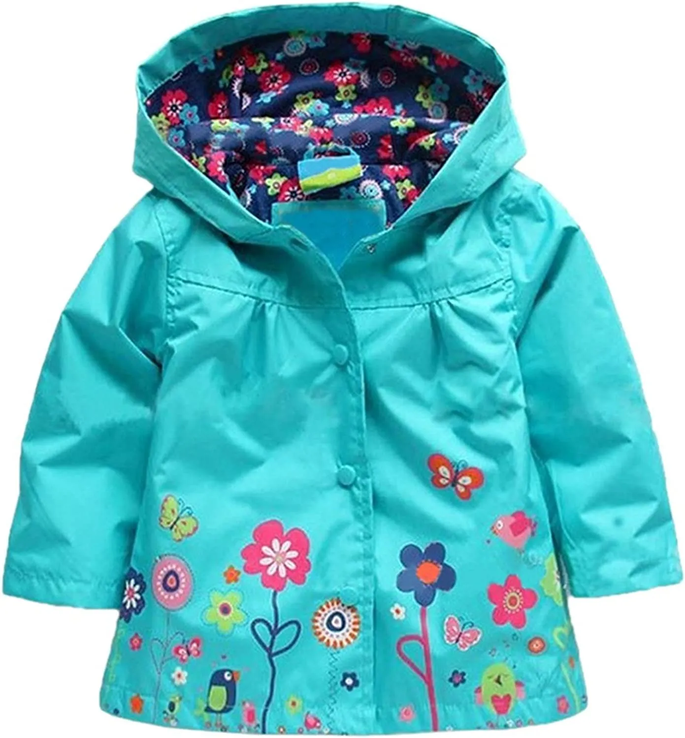Arshiner Girl Baby Kid Waterproof Hooded Coat Jacket