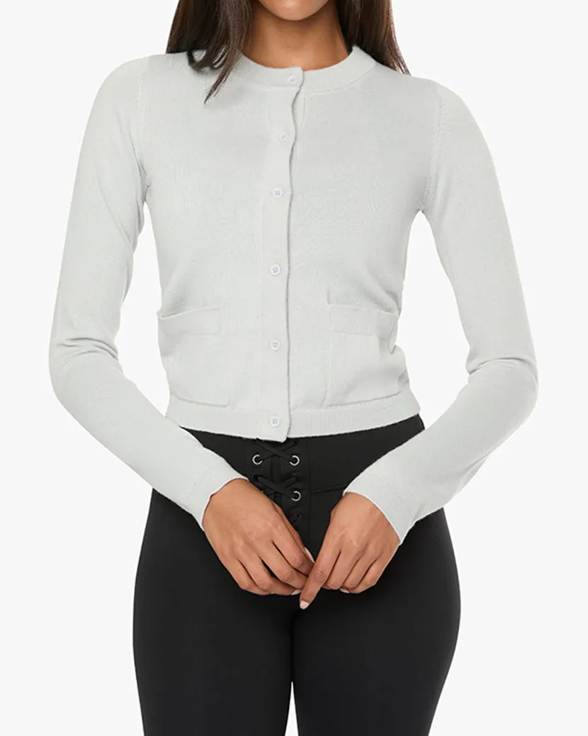 Crewneck Cardigan