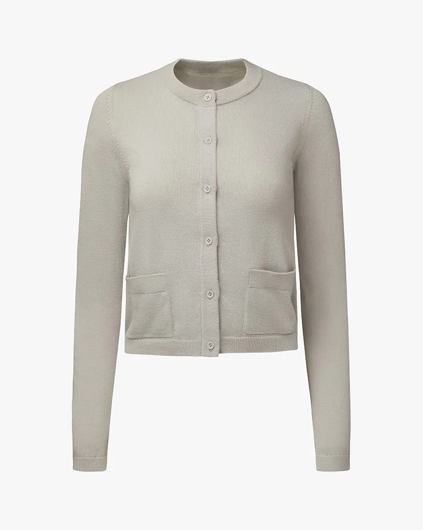 Crewneck Cardigan