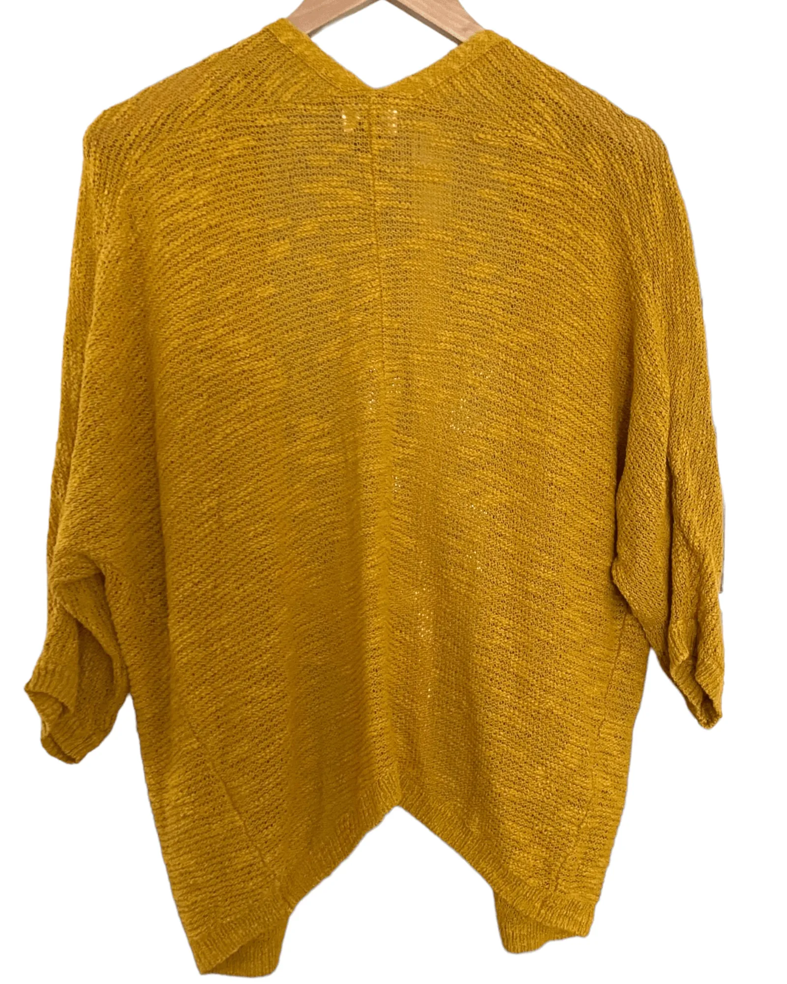 Dark Winter Ochre Knit Cardigan