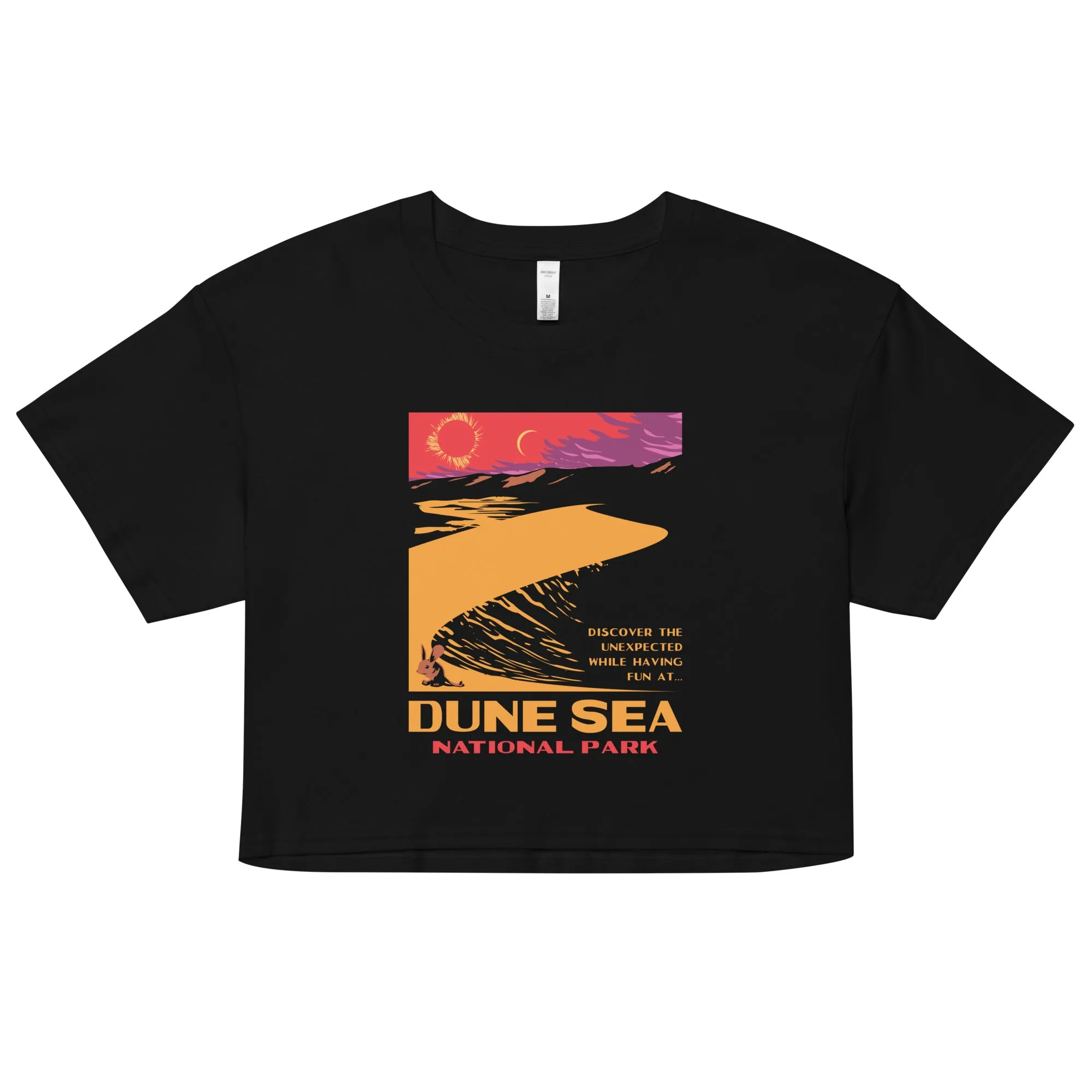 Dune Sea National Park Women's Crop Tee
