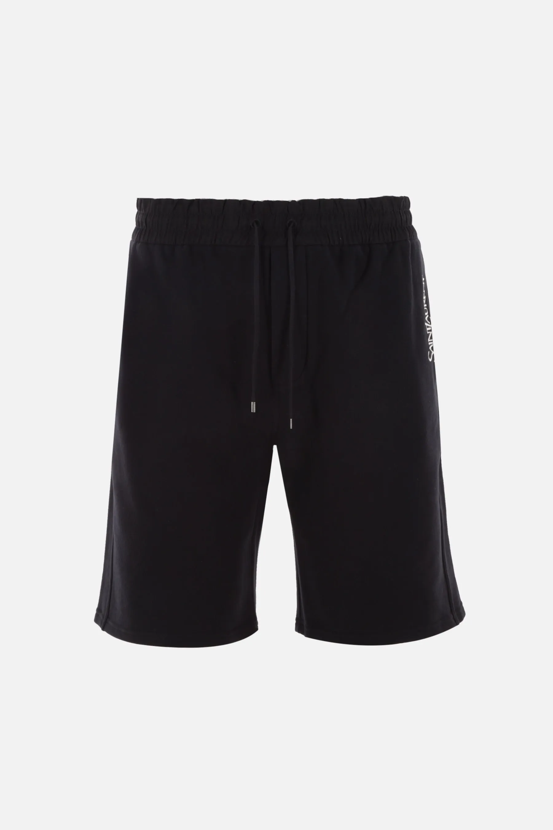Embroidered Fleece Short Joggers