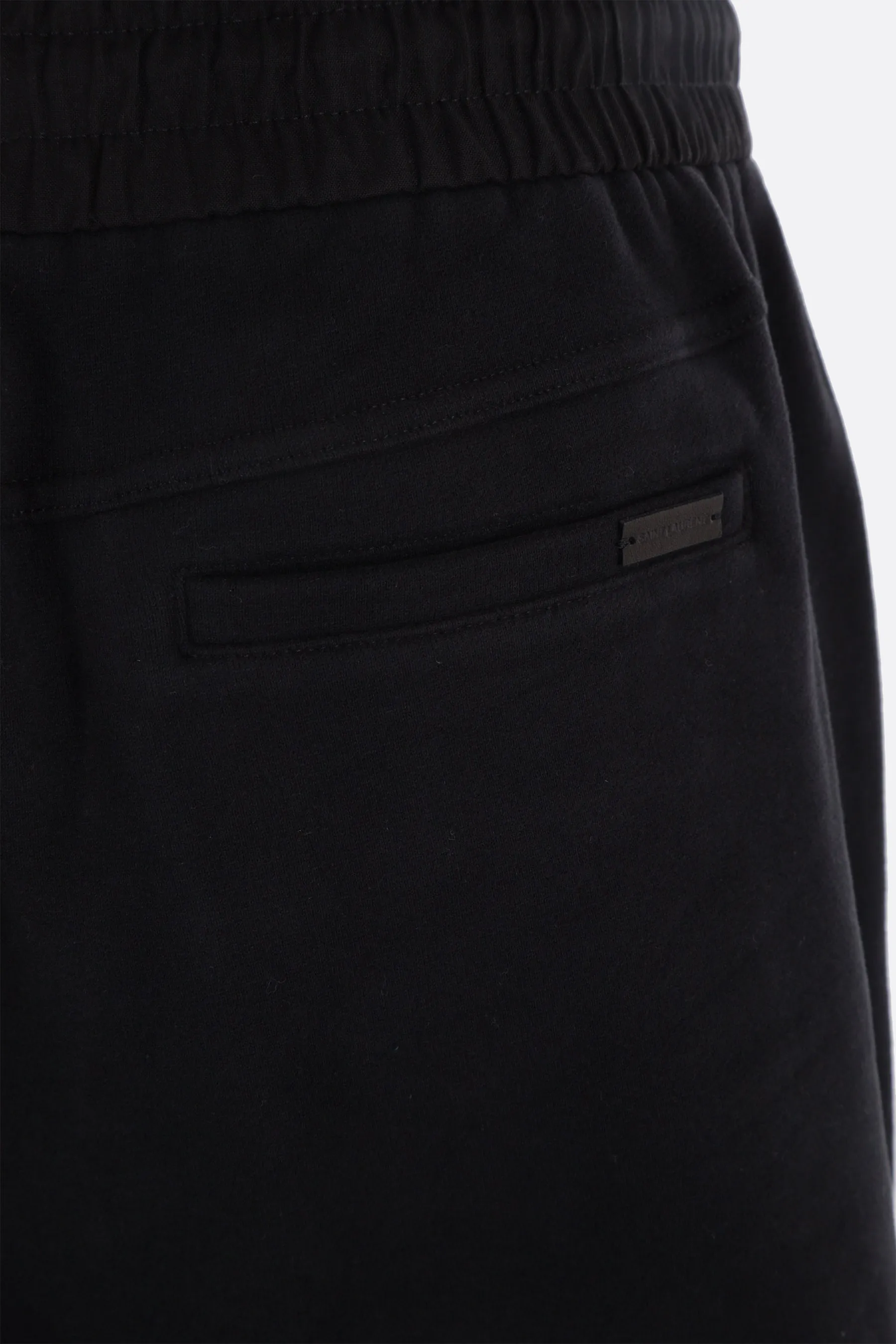 Embroidered Fleece Short Joggers