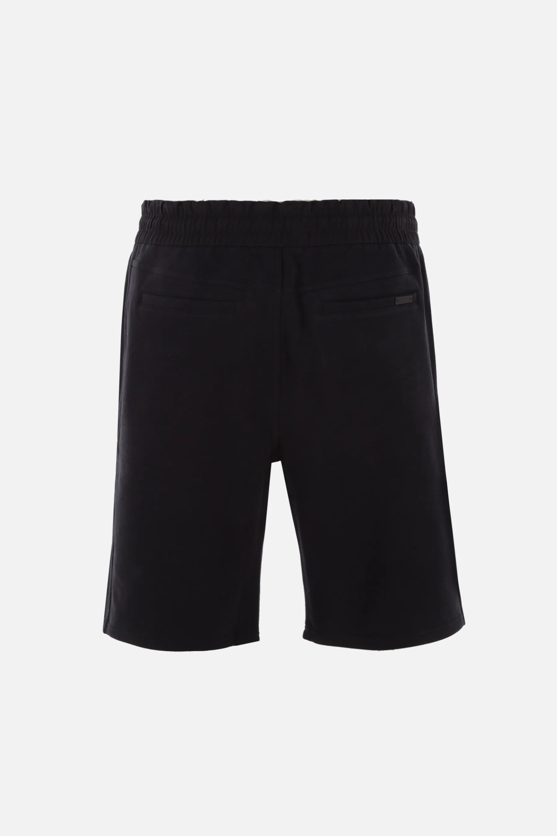Embroidered Fleece Short Joggers