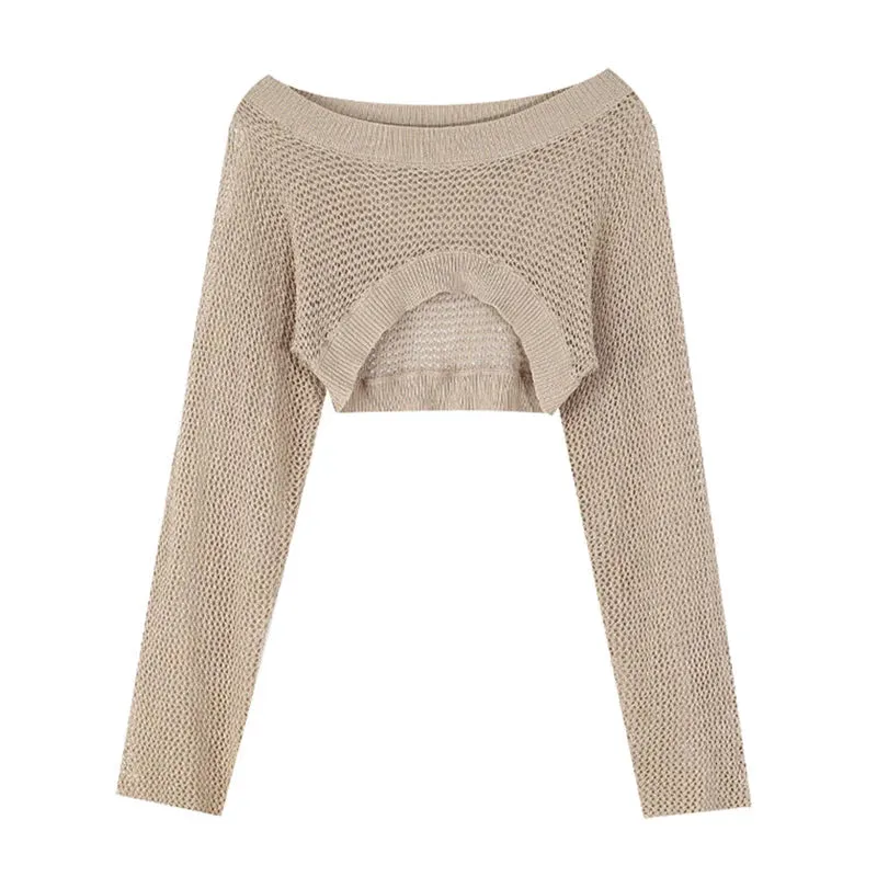 Fashionkova Maxine Knitted Crop Top