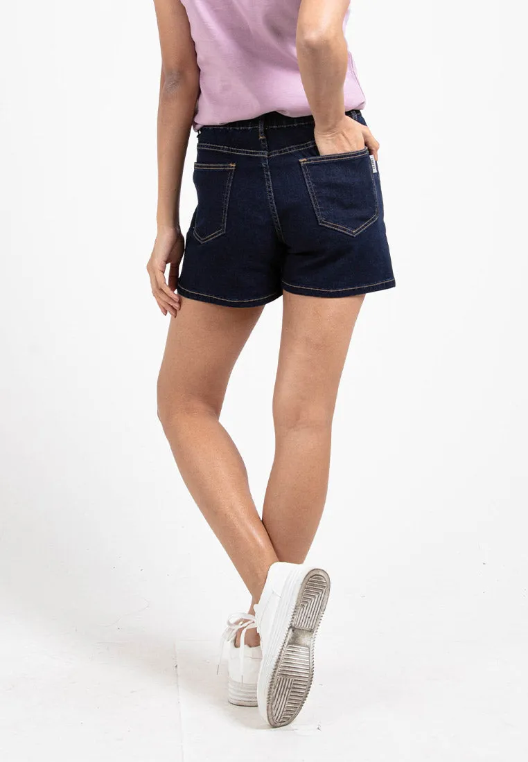 Forest Ladies Denim Short Pants Casual Denim Shorts Women | Seluar Pendek Denim Perempuan - 860155
