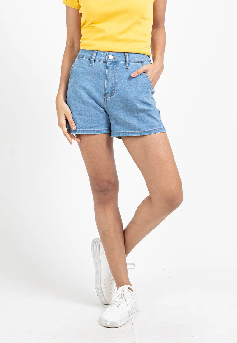 Forest Ladies Denim Short Pants Casual Denim Shorts Women | Seluar Pendek Denim Perempuan - 860155
