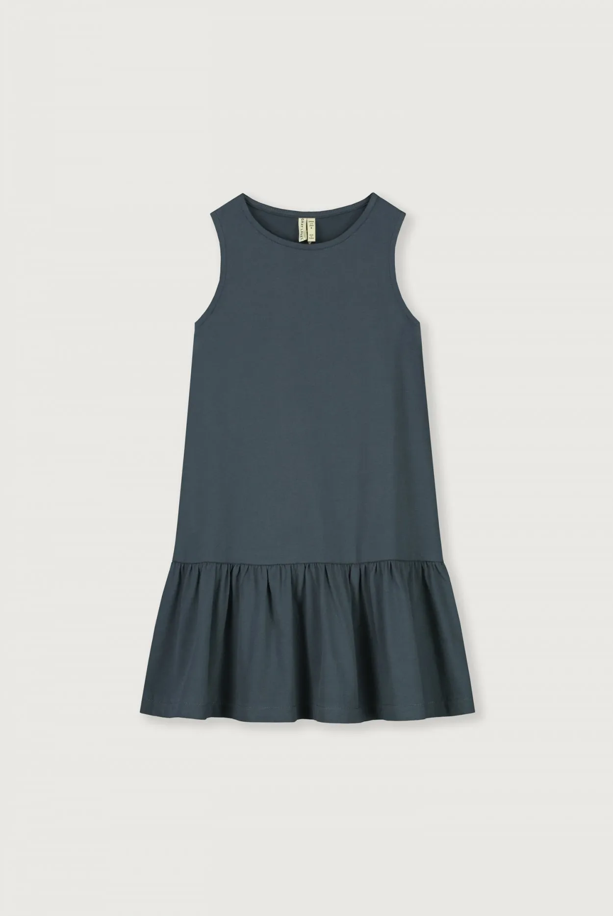 Frill Dress | Blue Grey