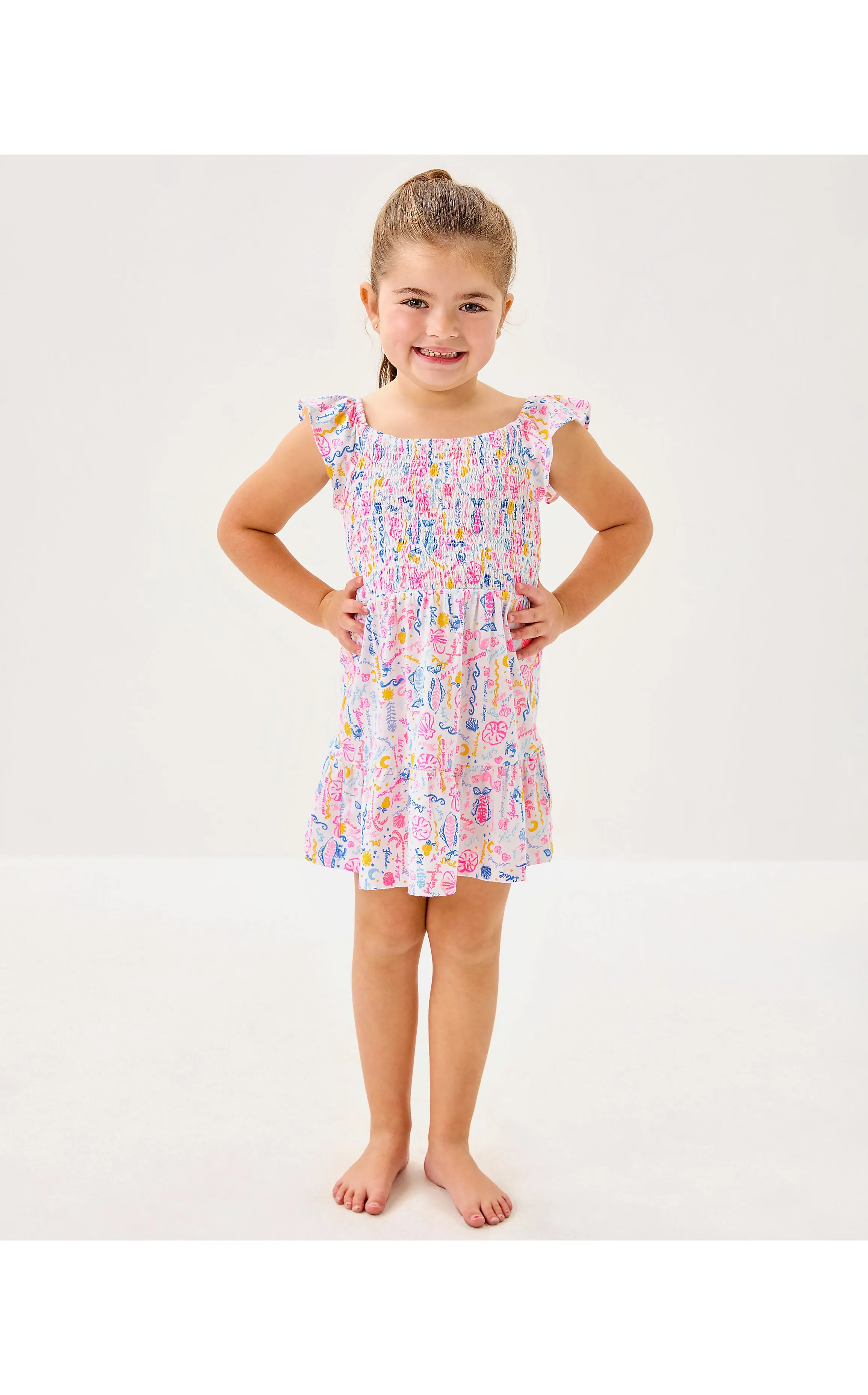 Girls Mini Jilly Cotton Dress