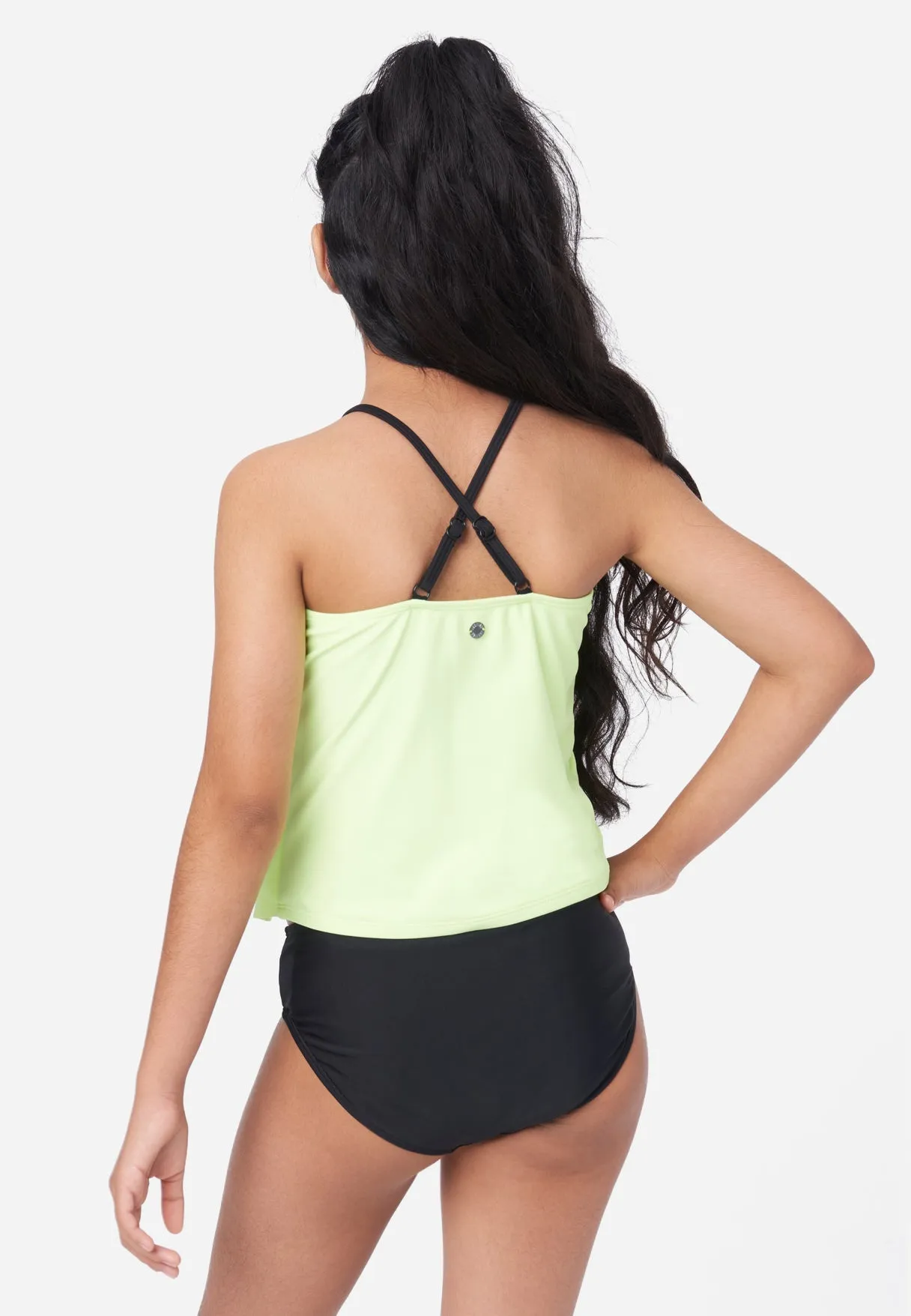 Graphic Tankini Swim Set