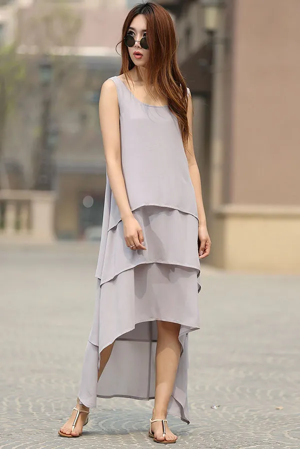 High low chiffon dress 932#