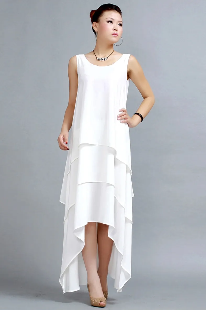High low chiffon dress 932#