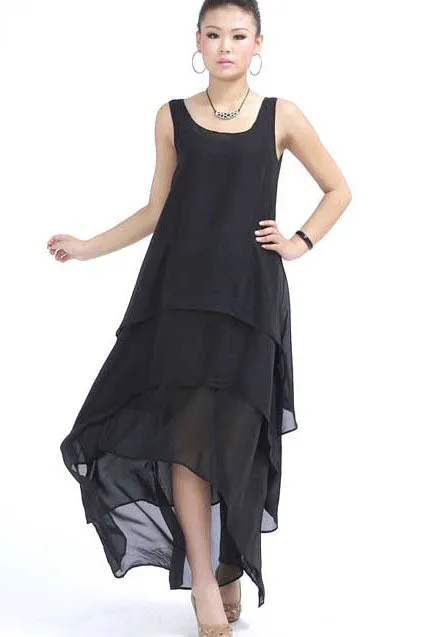 High low chiffon dress 932#