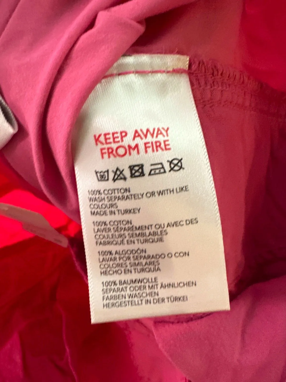 iets frans Pink Cotton Cargo Trousers S