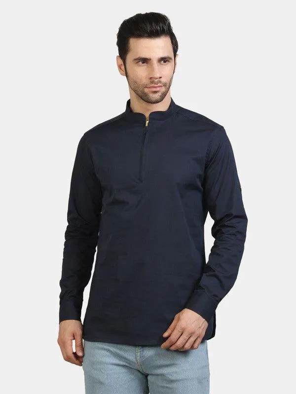 Life Roads full sleeve casual navy shirt for Men and boys