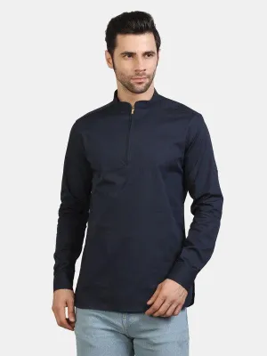 Life Roads full sleeve casual navy shirt for Men and boys