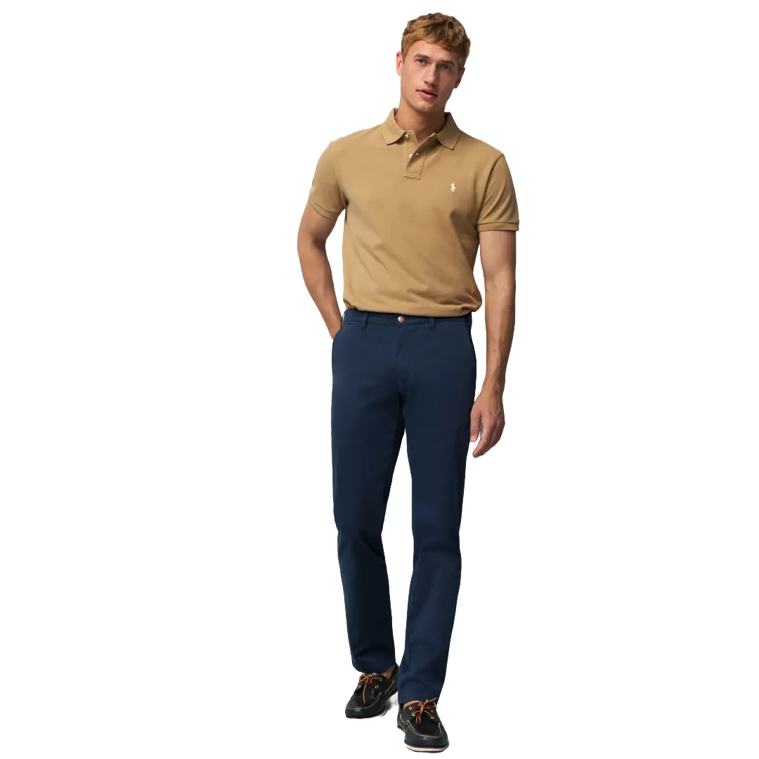 M5 by Meyer Slim Fit Stretch Chinos - Navy