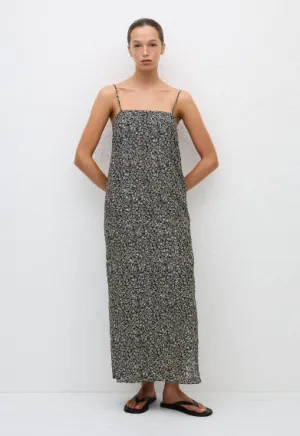 Matteau Square Shift Midi Dress - Buttercup