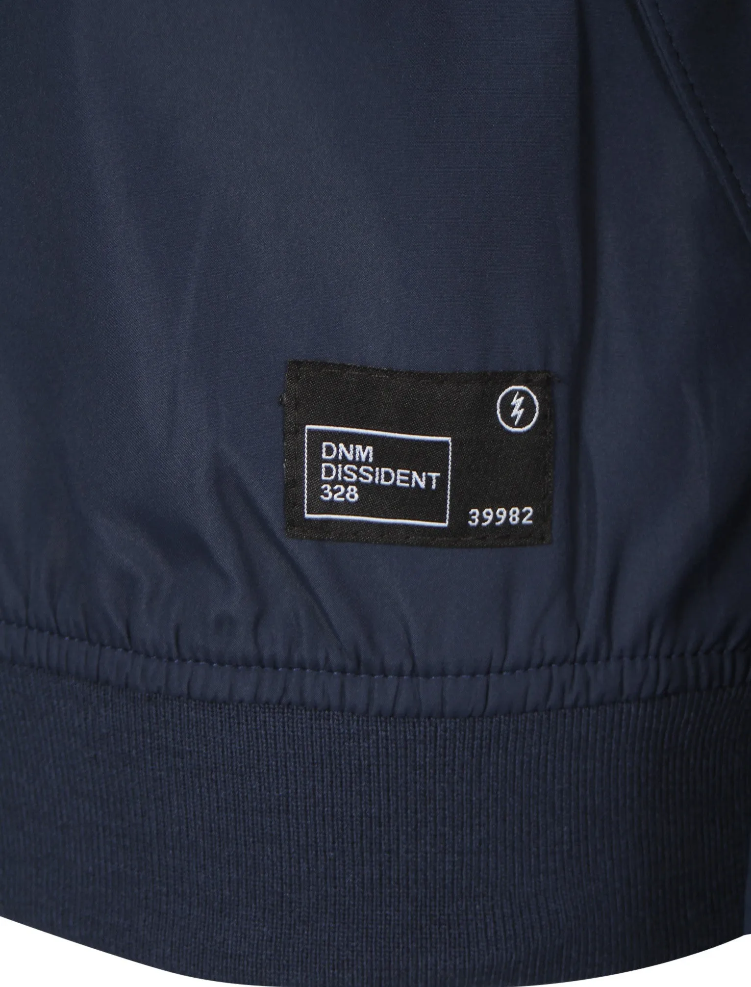 Men's mesh lining hooded blue jacket - Dissident