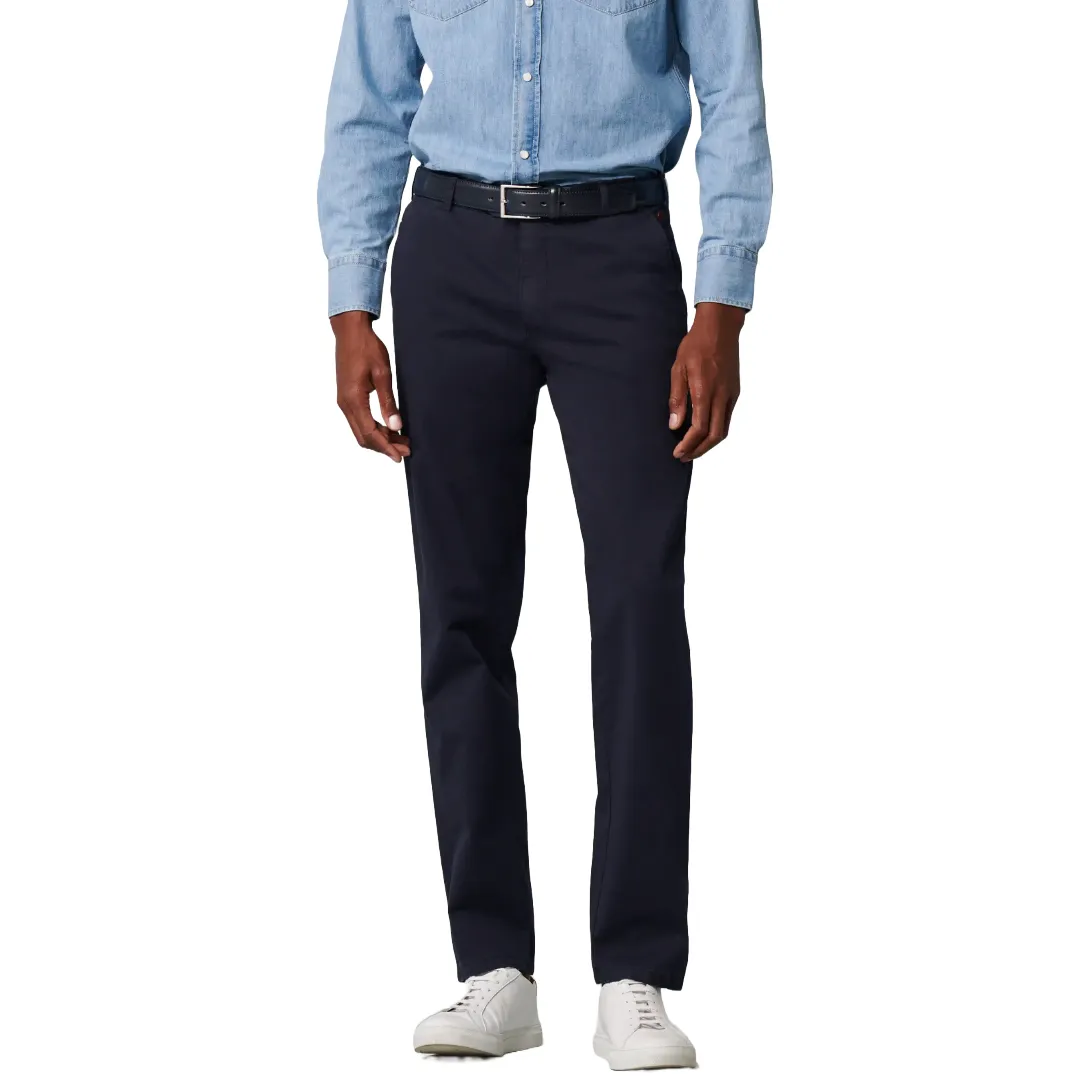 Meyer Bonn Modern Fit Chinos  - Navy