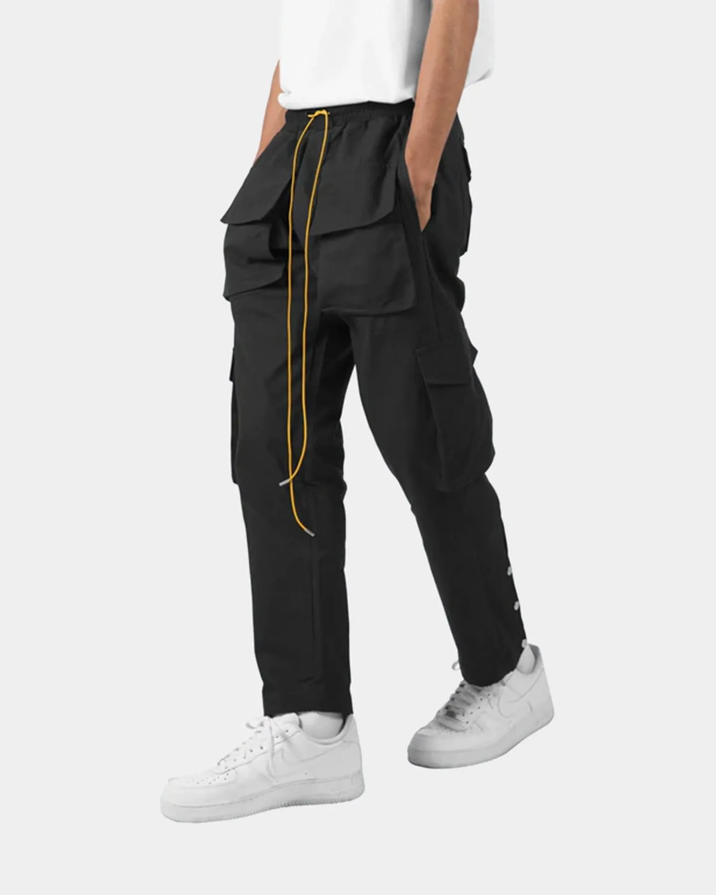 MNML Snap II Cargo Pants Black