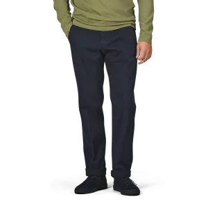 Navy Blue Cotton Stretch Soho Trousers