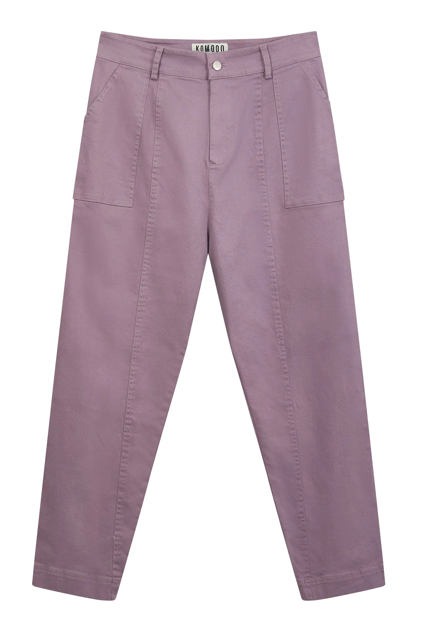 Nizana Organic Cotton Trousers Purple