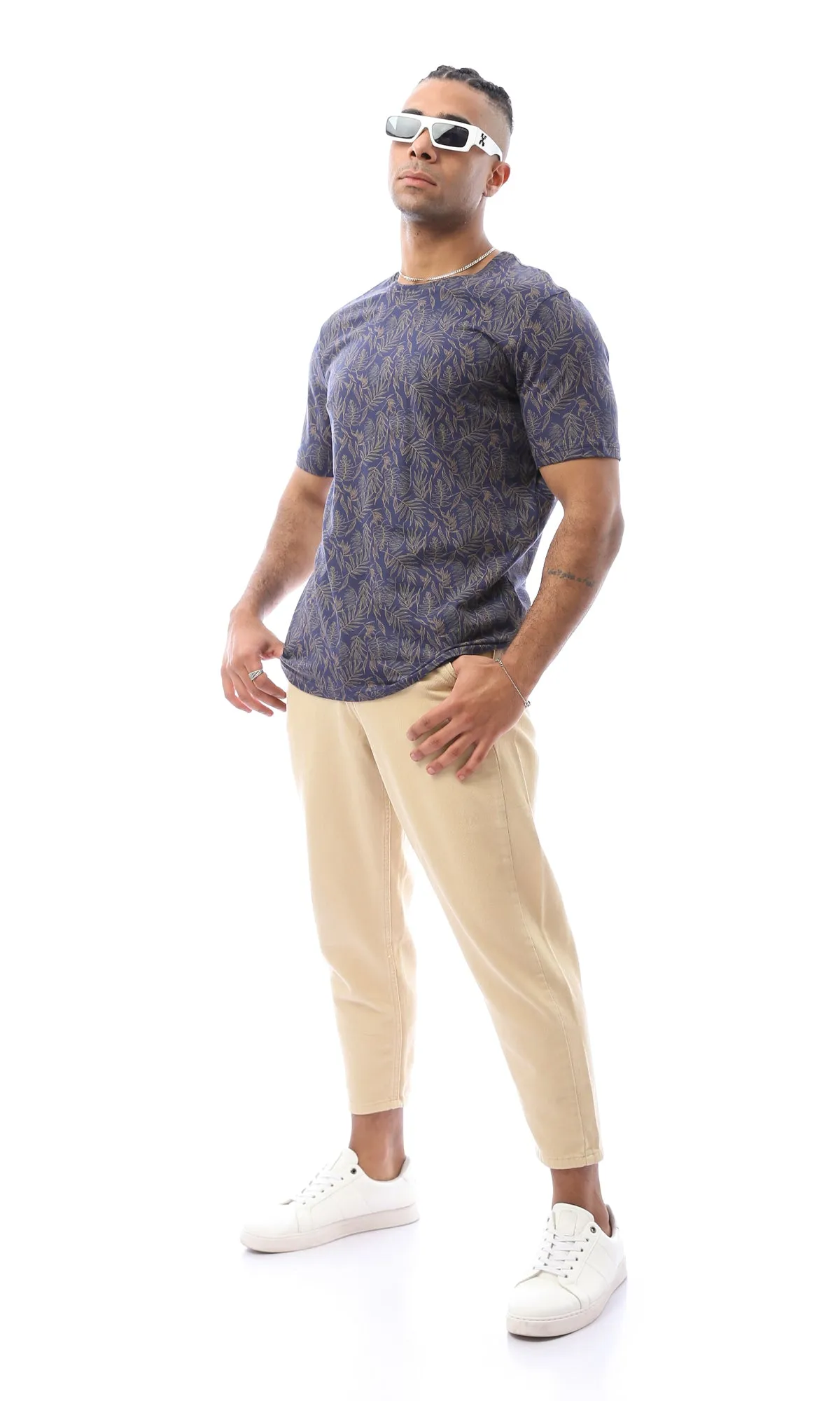 O159912-W22M181-BASIC CARROT FIT  CHINOS-BIEGE (MTC)