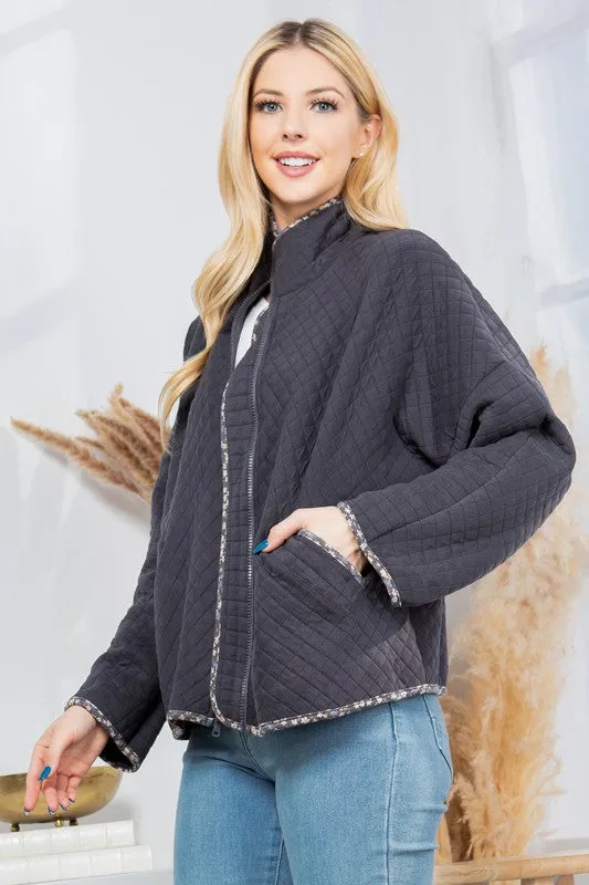 Quilinn Jacket with Pockets