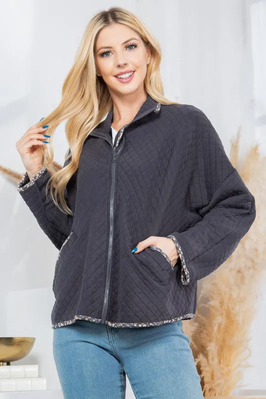 Quilinn Jacket with Pockets