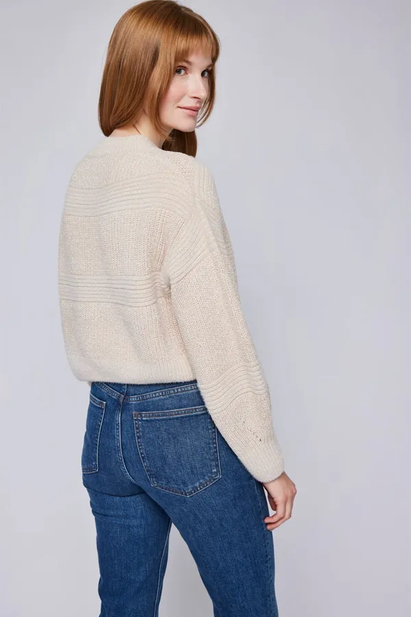 Rosetta Sweater | Bone
