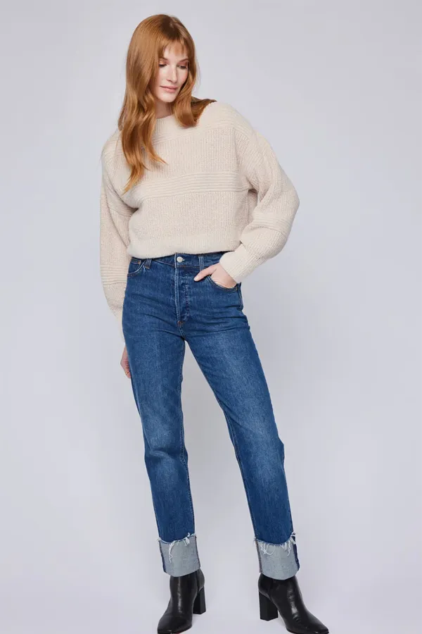 Rosetta Sweater | Bone