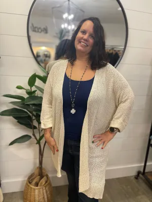 Sheer Lightweight Cardigan