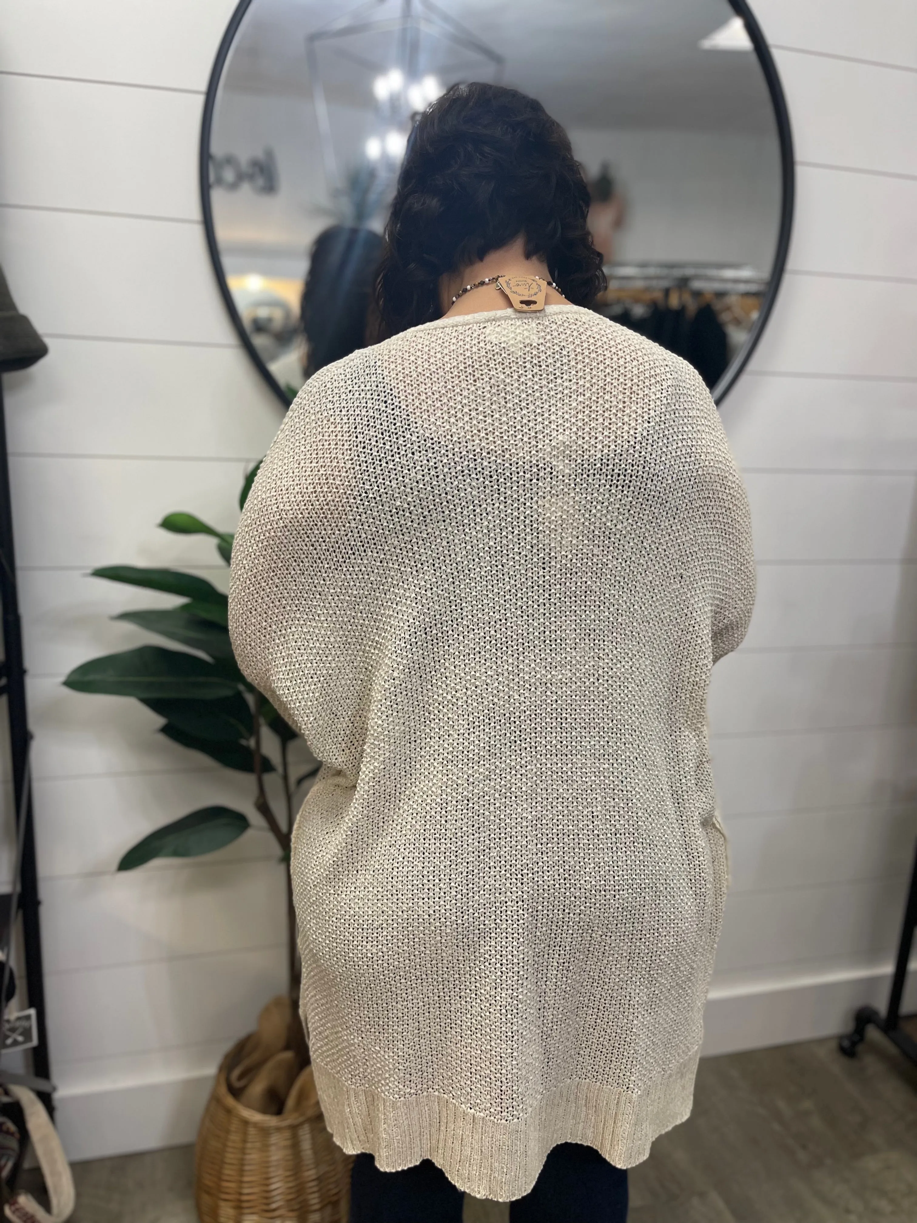 Sheer Lightweight Cardigan