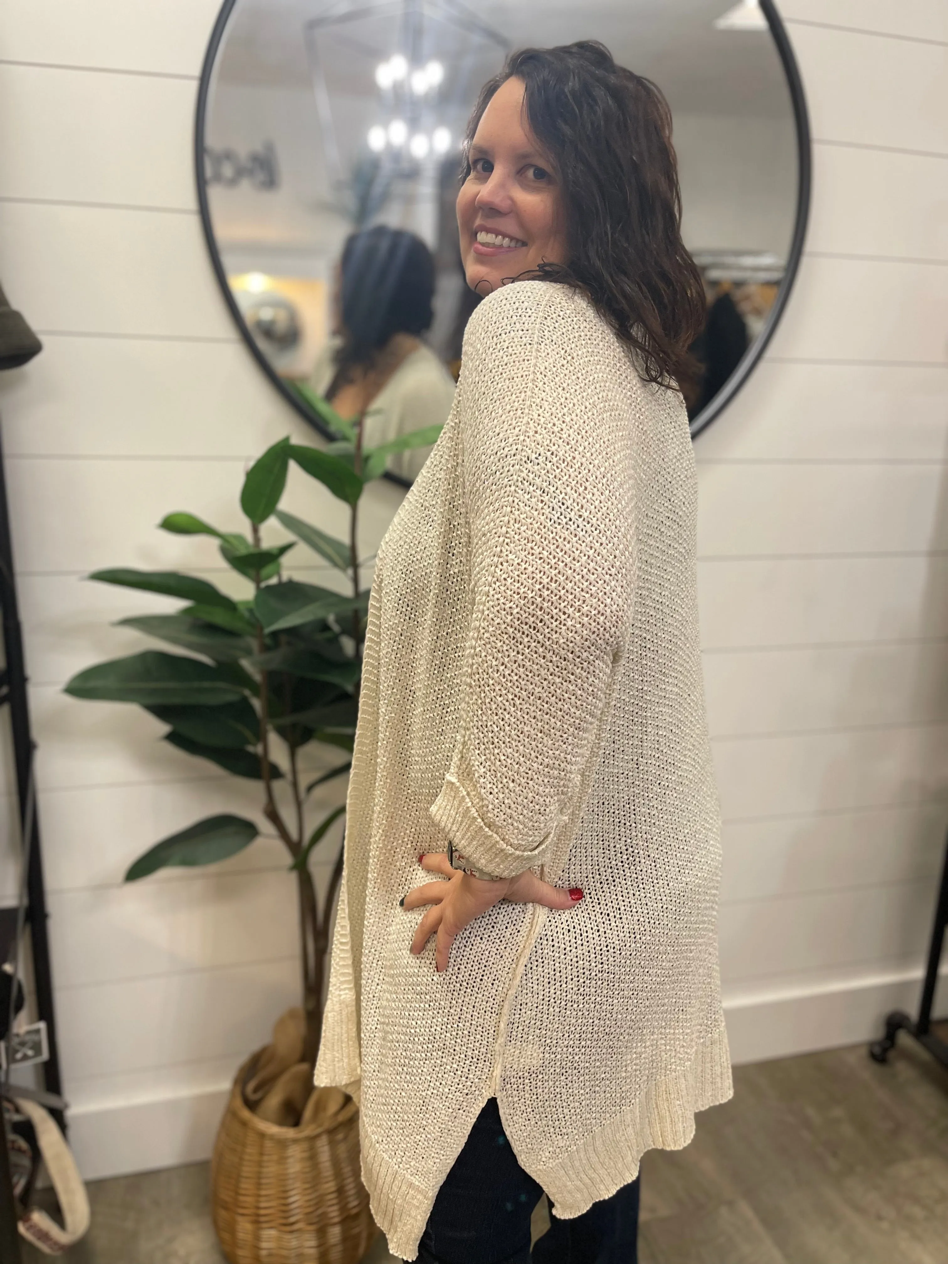 Sheer Lightweight Cardigan