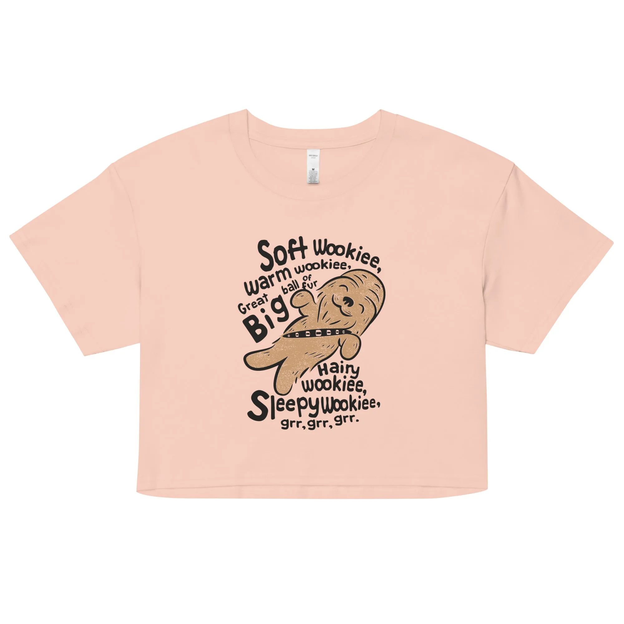 Soft Wookiee, Warm Wookiee Women's Crop Tee