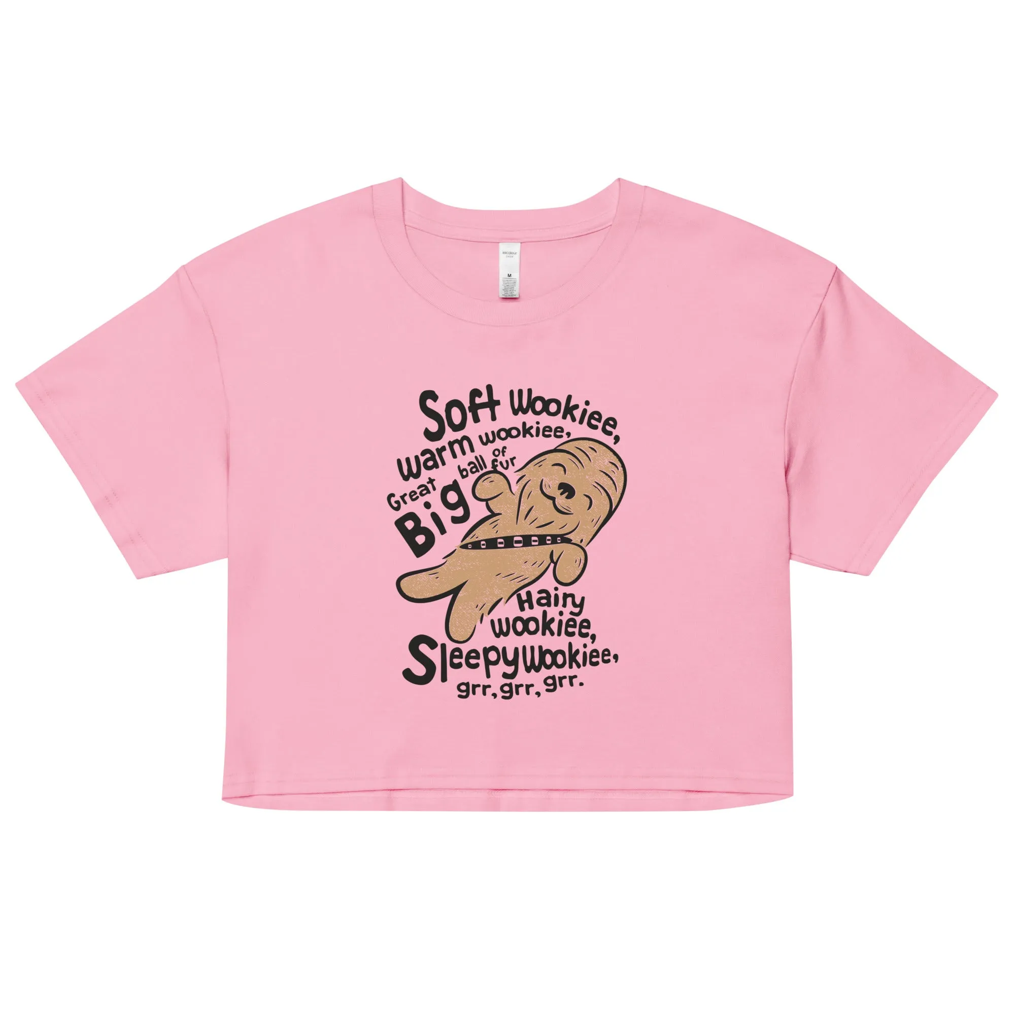 Soft Wookiee, Warm Wookiee Women's Crop Tee