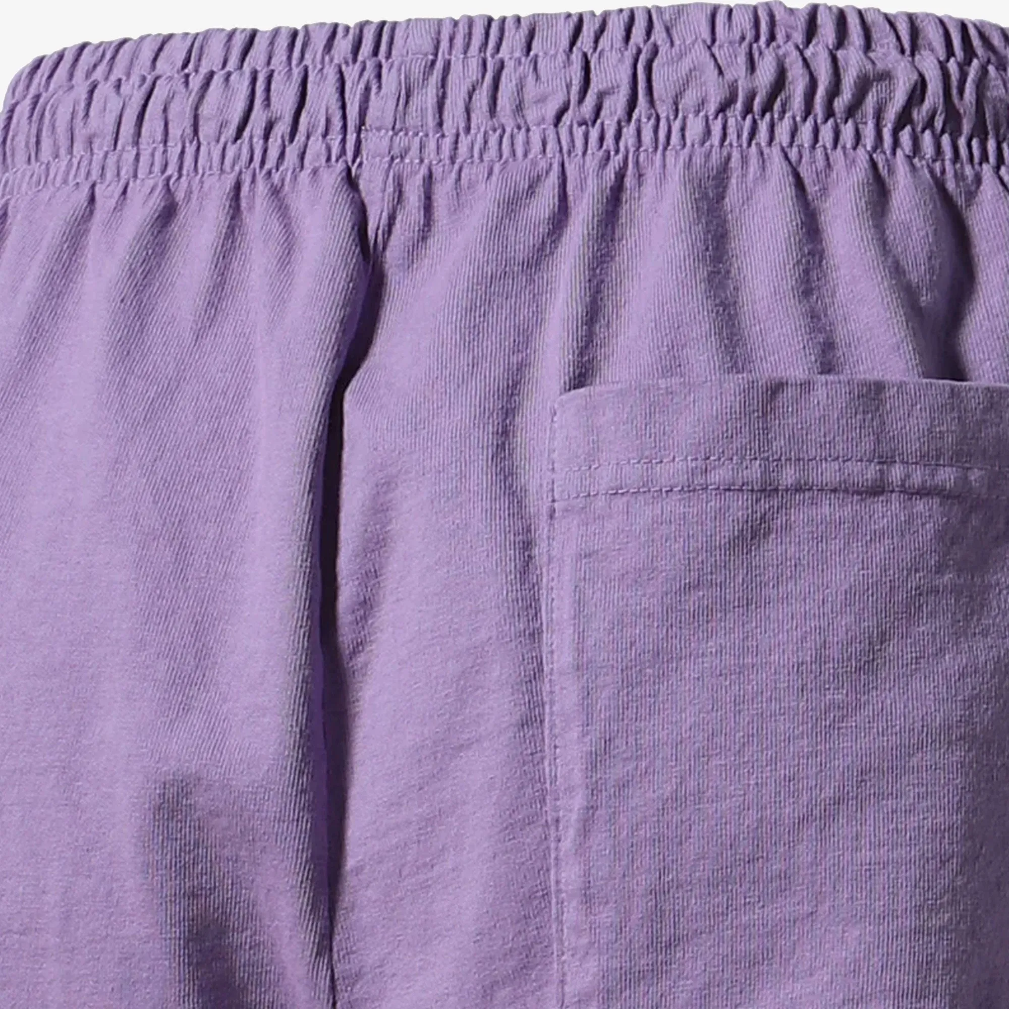 SPORTY & RICH | WMN'S WELLNESS IVY DISCO SHORT { VIOLET/WHITE