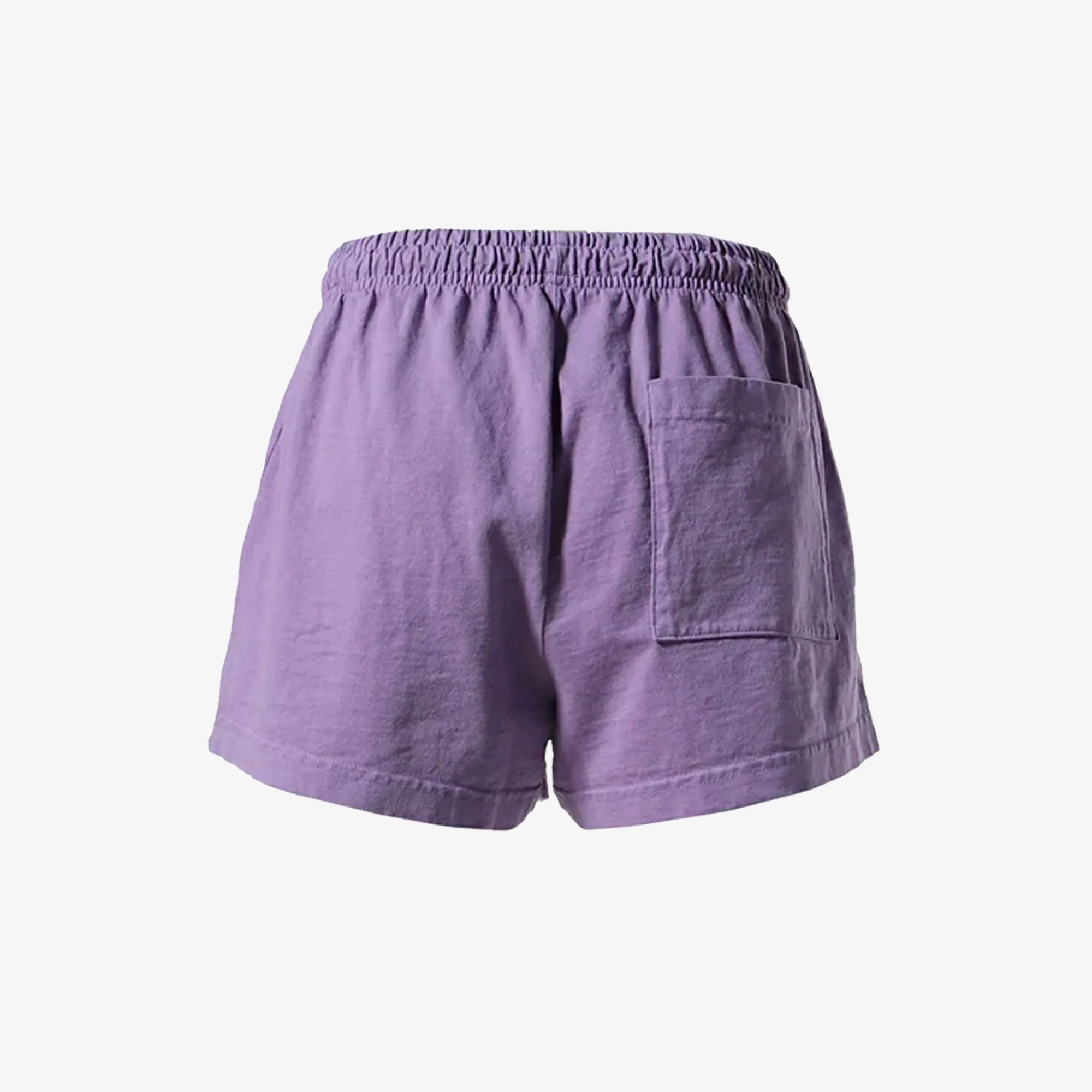 SPORTY & RICH | WMN'S WELLNESS IVY DISCO SHORT { VIOLET/WHITE