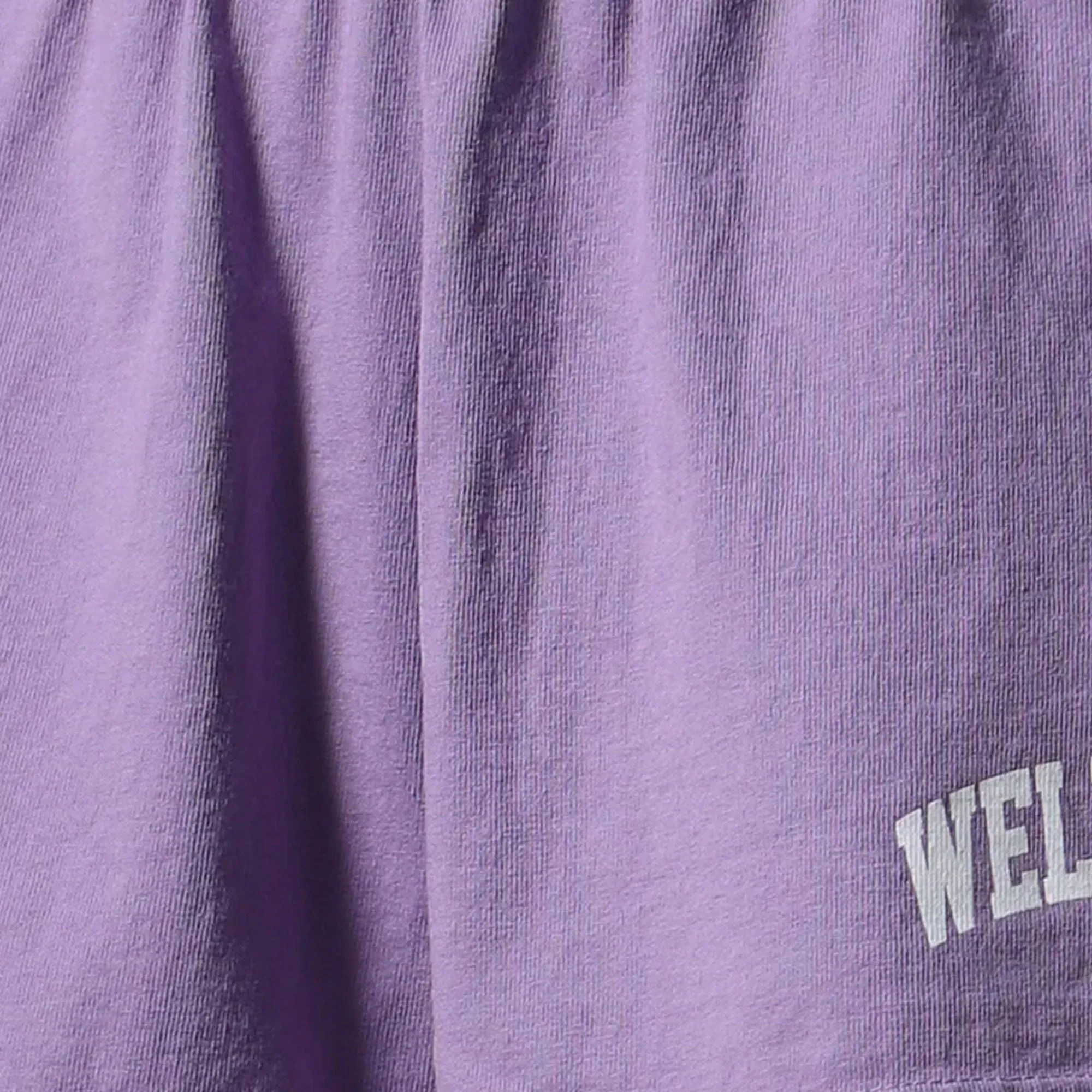 SPORTY & RICH | WMN'S WELLNESS IVY DISCO SHORT { VIOLET/WHITE