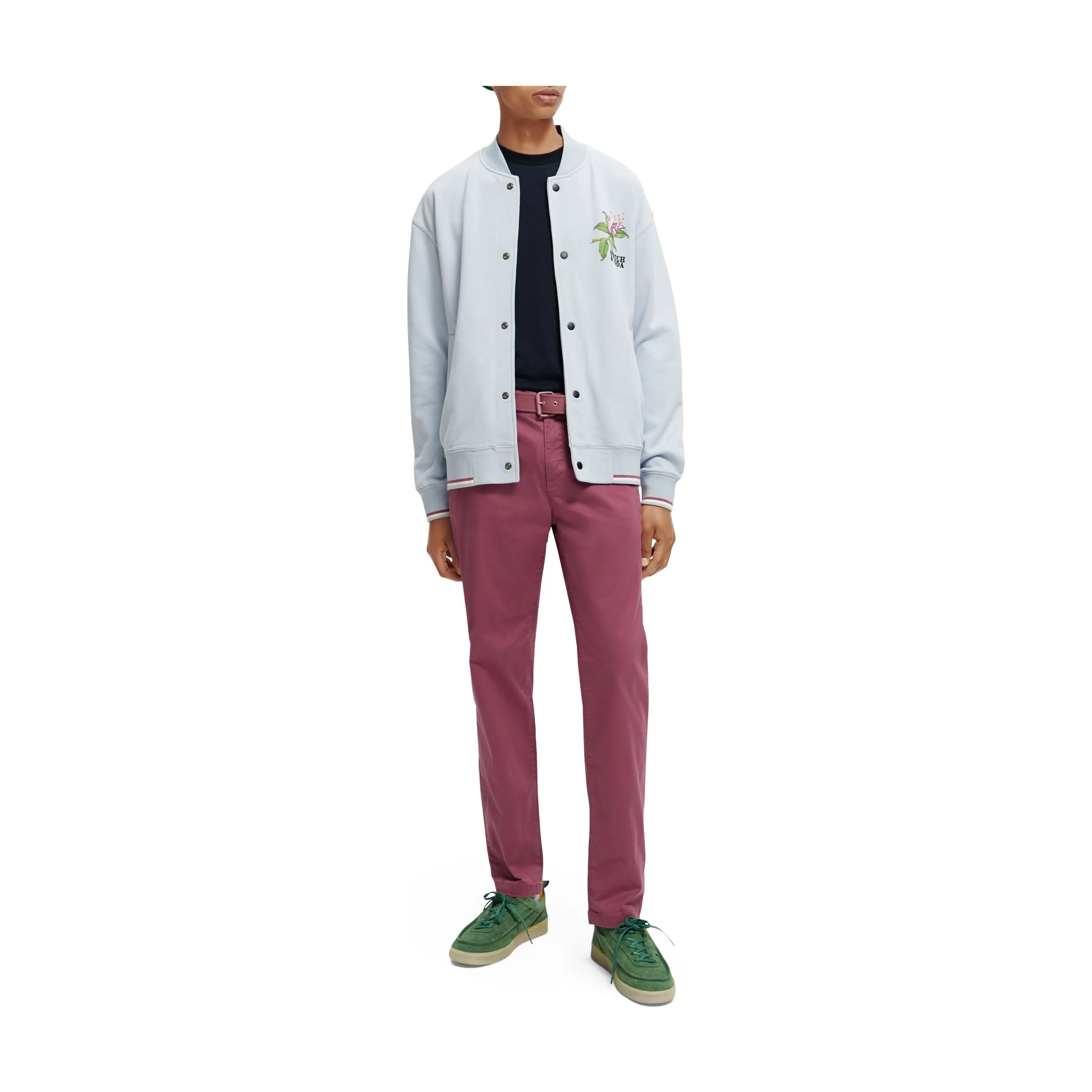 Stuart Slim Fit Organic Cotton Chino