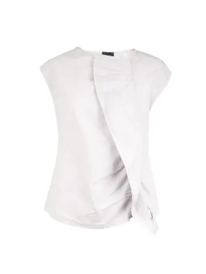 YELDA draped top - Creme