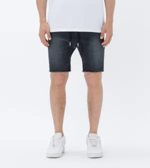 Zanerobe Sureshot Denim Short Black Wash 605-TDK